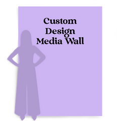 Custom Design Media Wall | Custom Backdrop