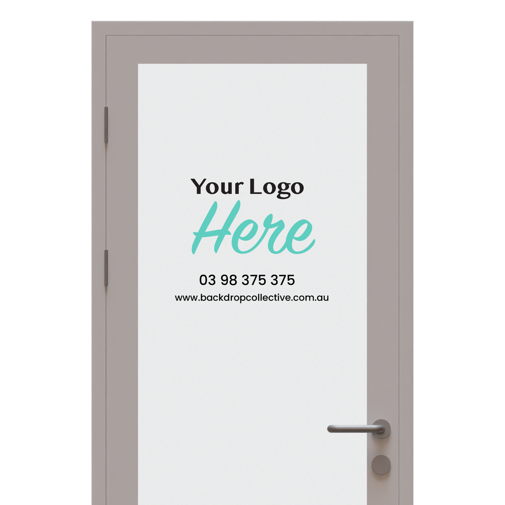 Shop Front Window Decals | Outdoor Removable Vinyl Stickers