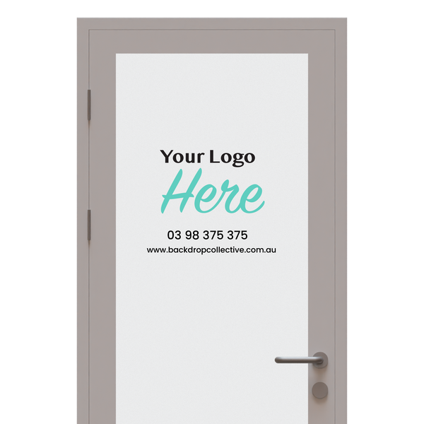 Shop Front Window Decals | Outdoor Removable Vinyl Stickers