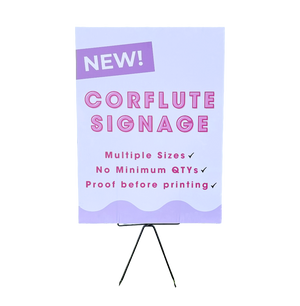 Custom Printed Corflute Signs