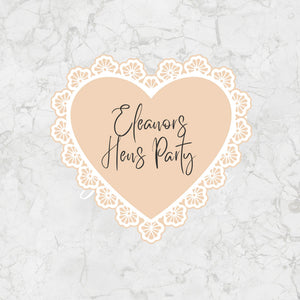 Bridal & Birthday Floor Decals