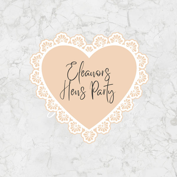 Bridal & Birthday Floor Decals
