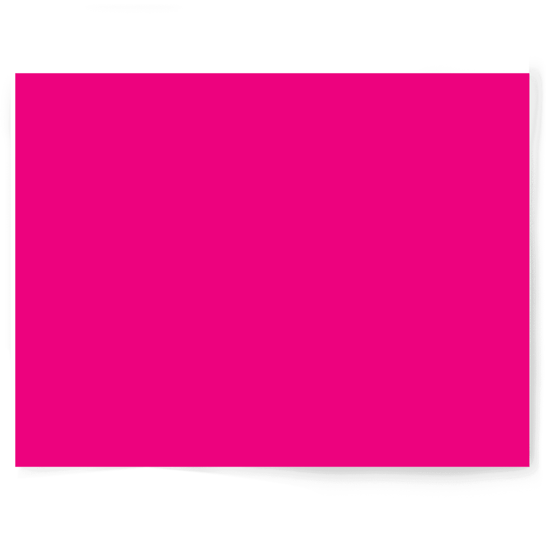 Hot Pink | Single-sided Backdrop