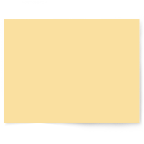 Yellow Solid Colour | Single-sided Backdrops