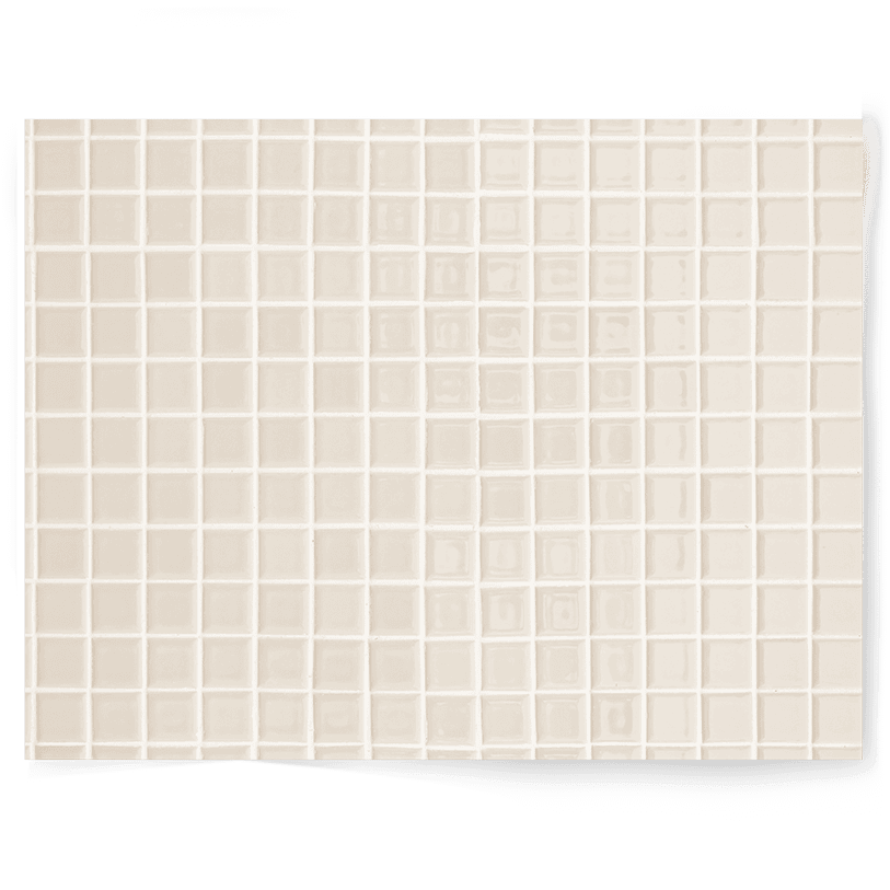 Creamy Beige Tile | Single-sided Backdrop