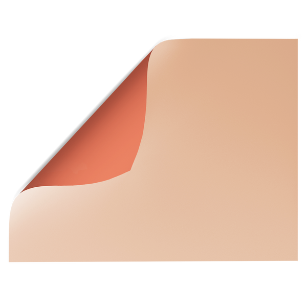 Orange & Peach Solid Colour | Double-sided Backdrops
