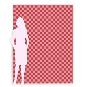 Red + Pink Check | Media Wall