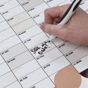 Botanical Laminated Wall Planner 2027 | Year Calendar