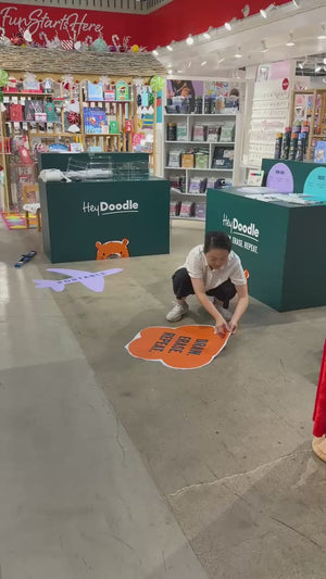 Custom Non-Slip Floor Decal | Event Vinyl Stickers