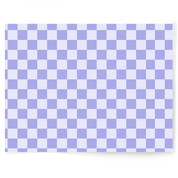 Purple Check It | Single-sided Backdrop