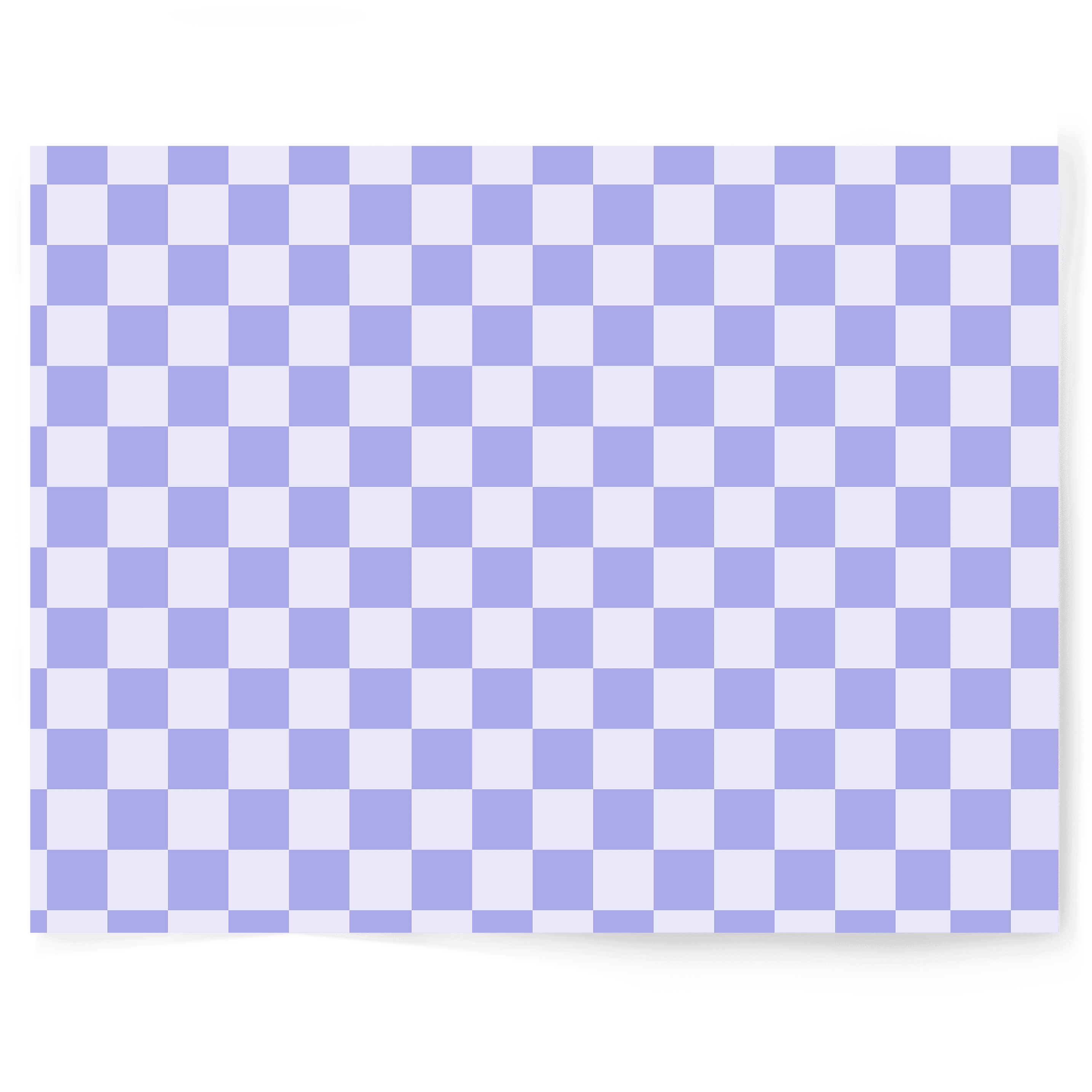 Purple Check It | Single-sided Backdrop