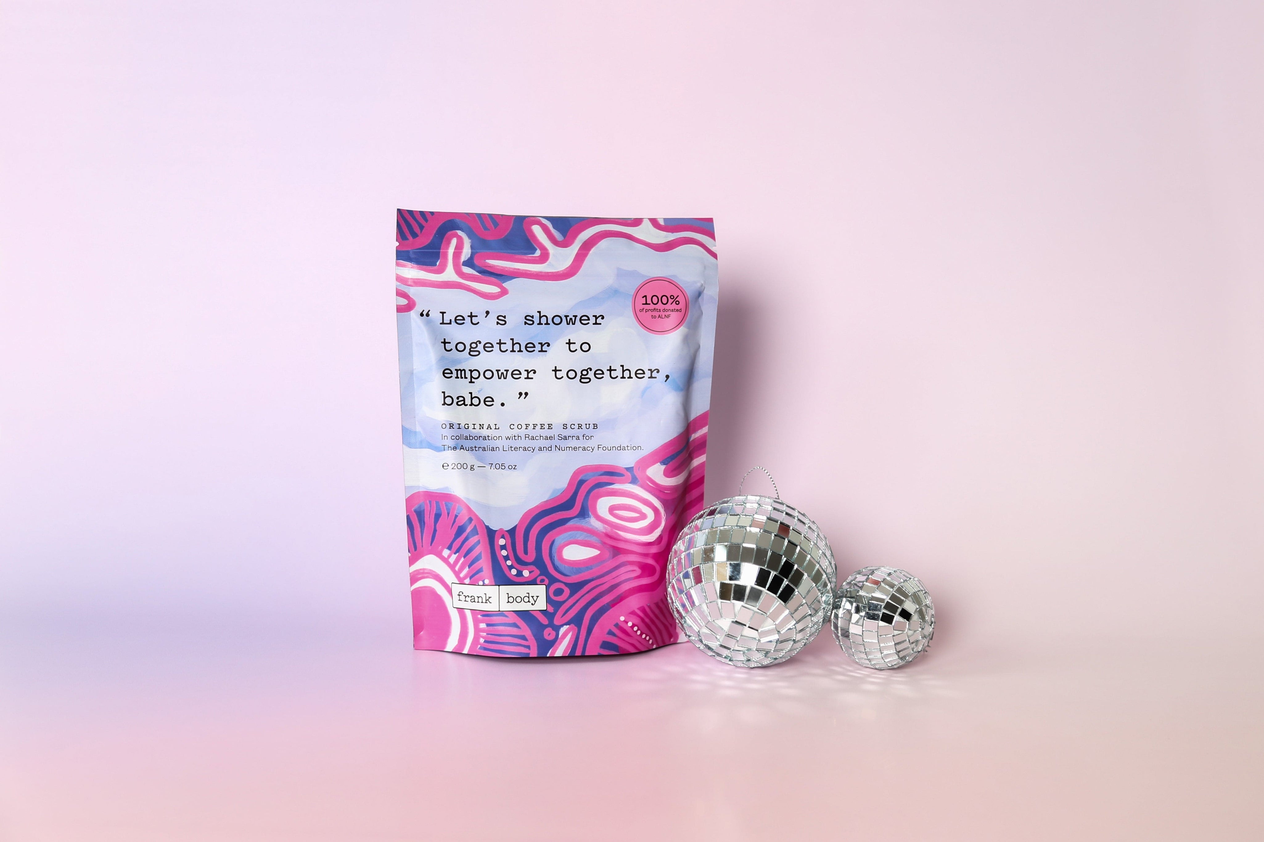 Baby Pink Gradient | Double-sided Backdrop