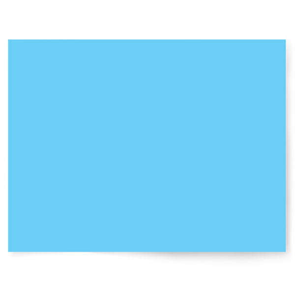 Blue Solid Colour | Single-sided Backdrops