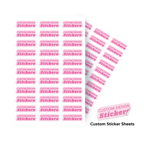 Custom Stickers | A4 Sheets