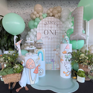 Custom Design Plinth Decals | Trade Show & Party Displays