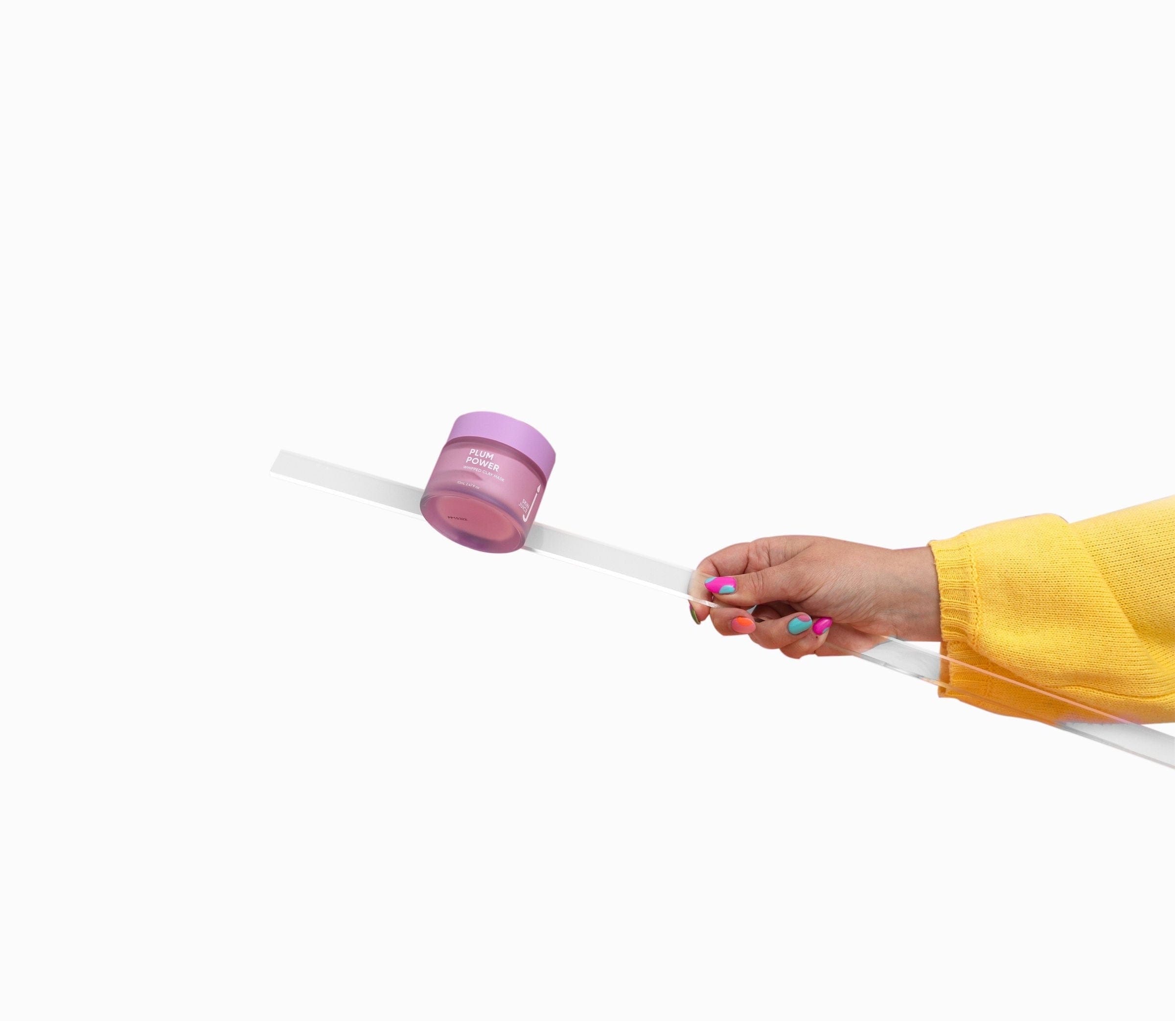 Clear Acrylic Styling Rod