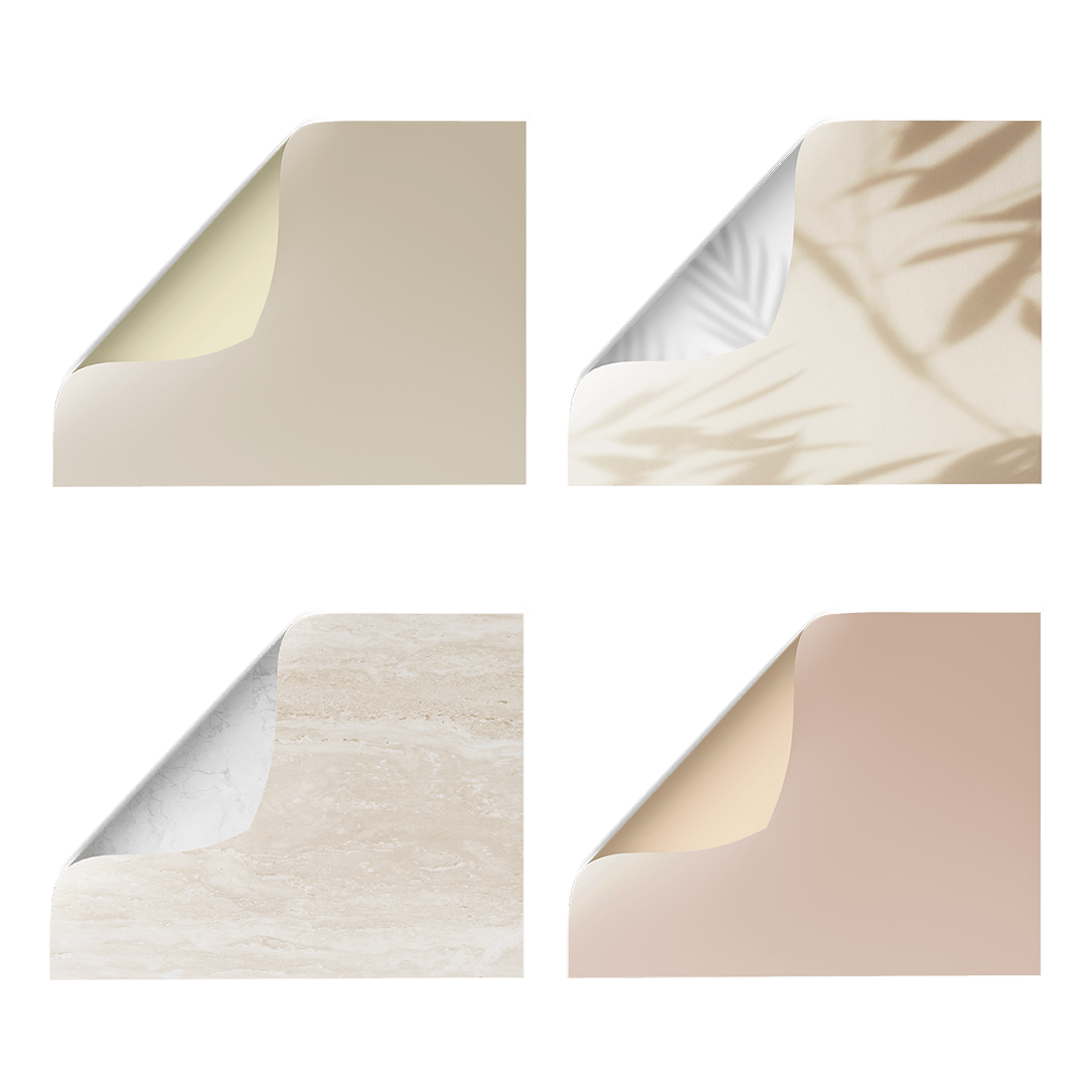 Beige and cream textured Photography vinyl backdrop bundle Backdrop Collective Melbourne