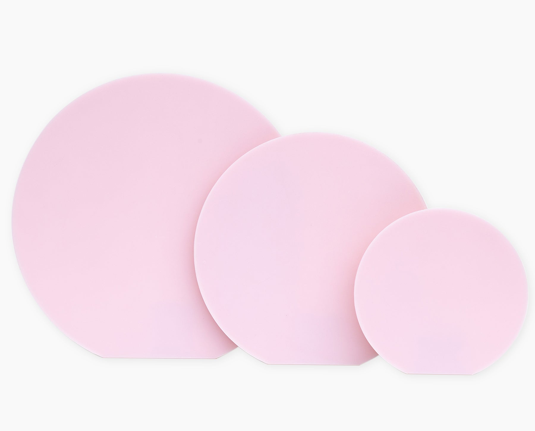 Pink Acrylic Circles