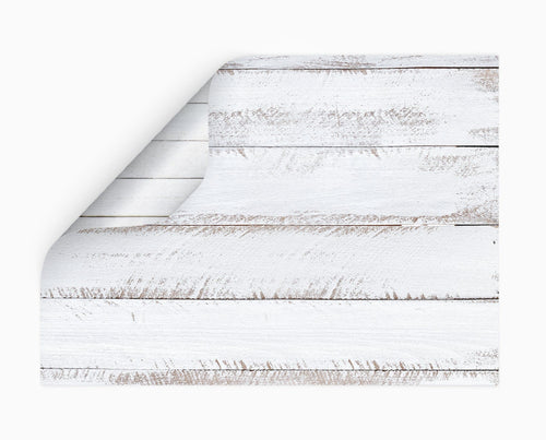 waterproof Rustic White timber double-sided photography vinyl backdrop - Backdrop Collective Melbourne