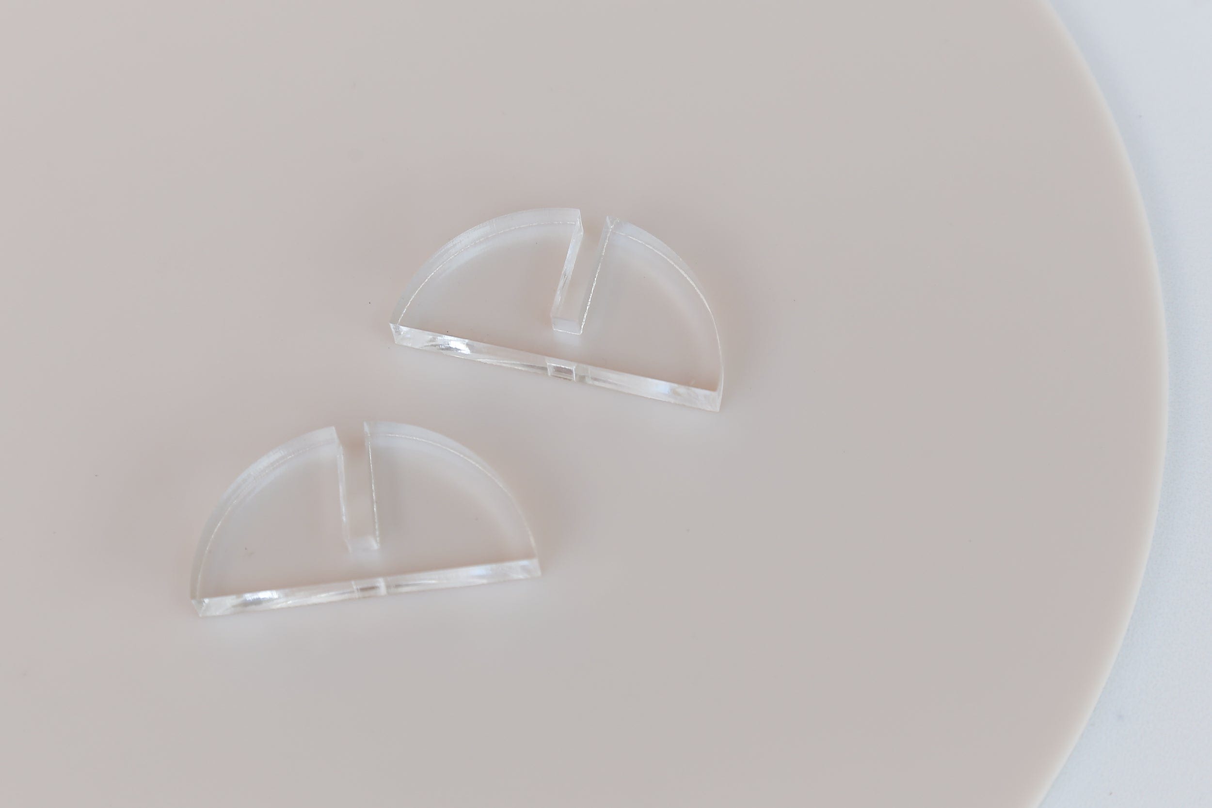 Acrylic stands for acrylic shape props - Backdrop Collective