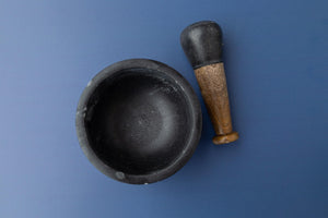 dark deep blue double-sided photography vinyl backdrop for food photography