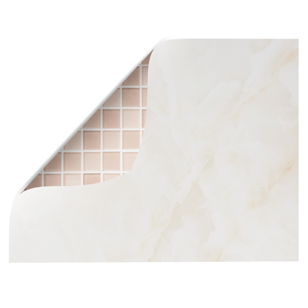 Beige and cream tile textured Photography vinyl backdrop - Backdrop Collective Melbourne
