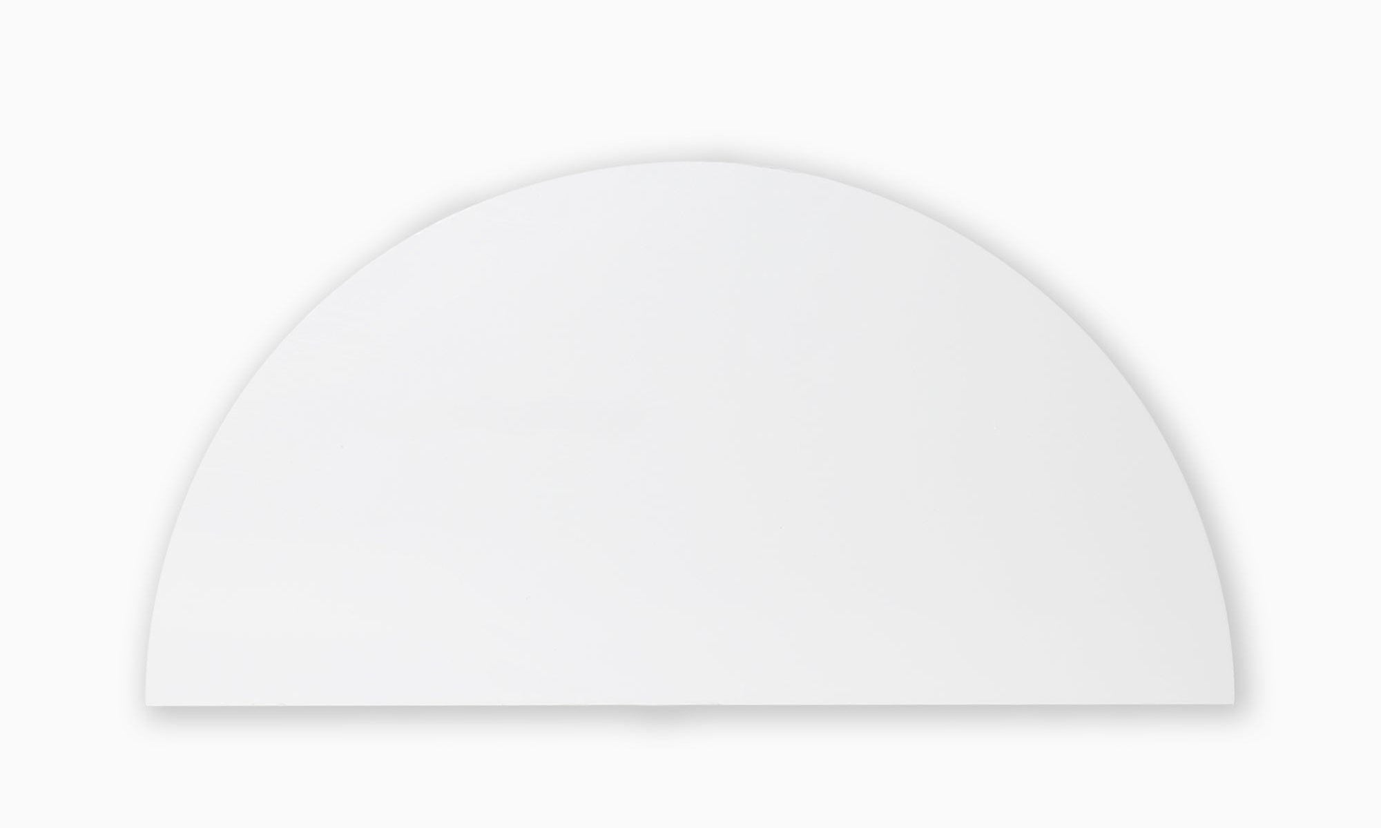 white semi circle acrylic photography prop - backdrop collective melbourne