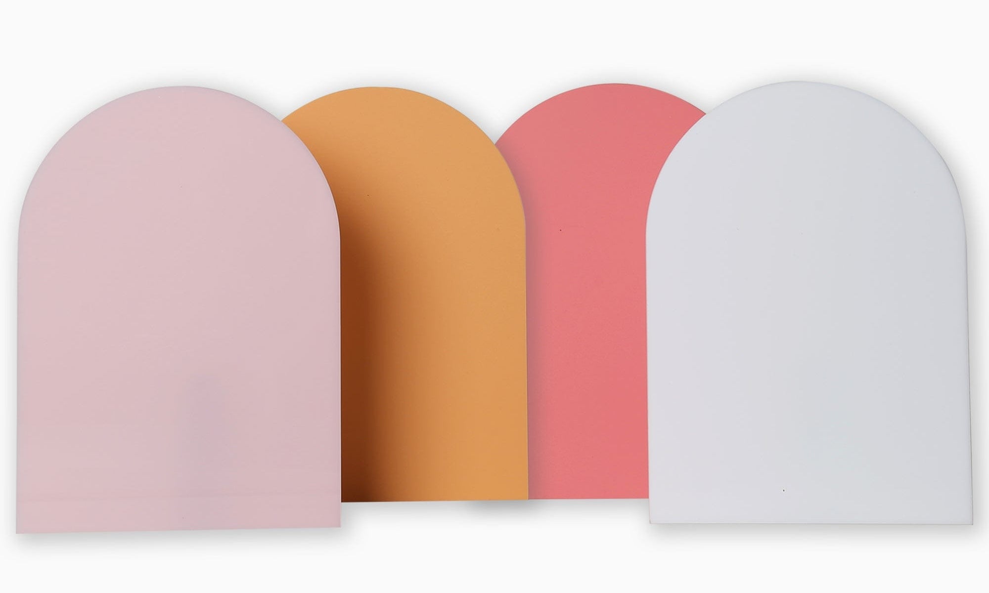 Large acrylic arch props for product photography - backdrop collective