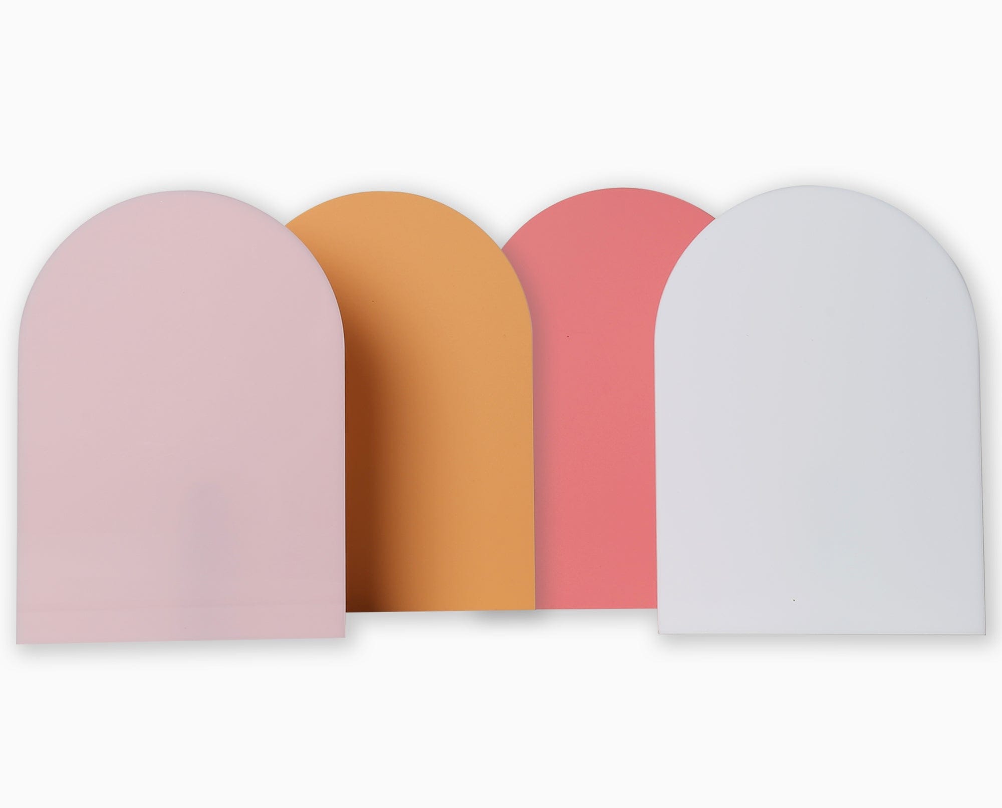 Large acrylic arch props for product photography - backdrop collective