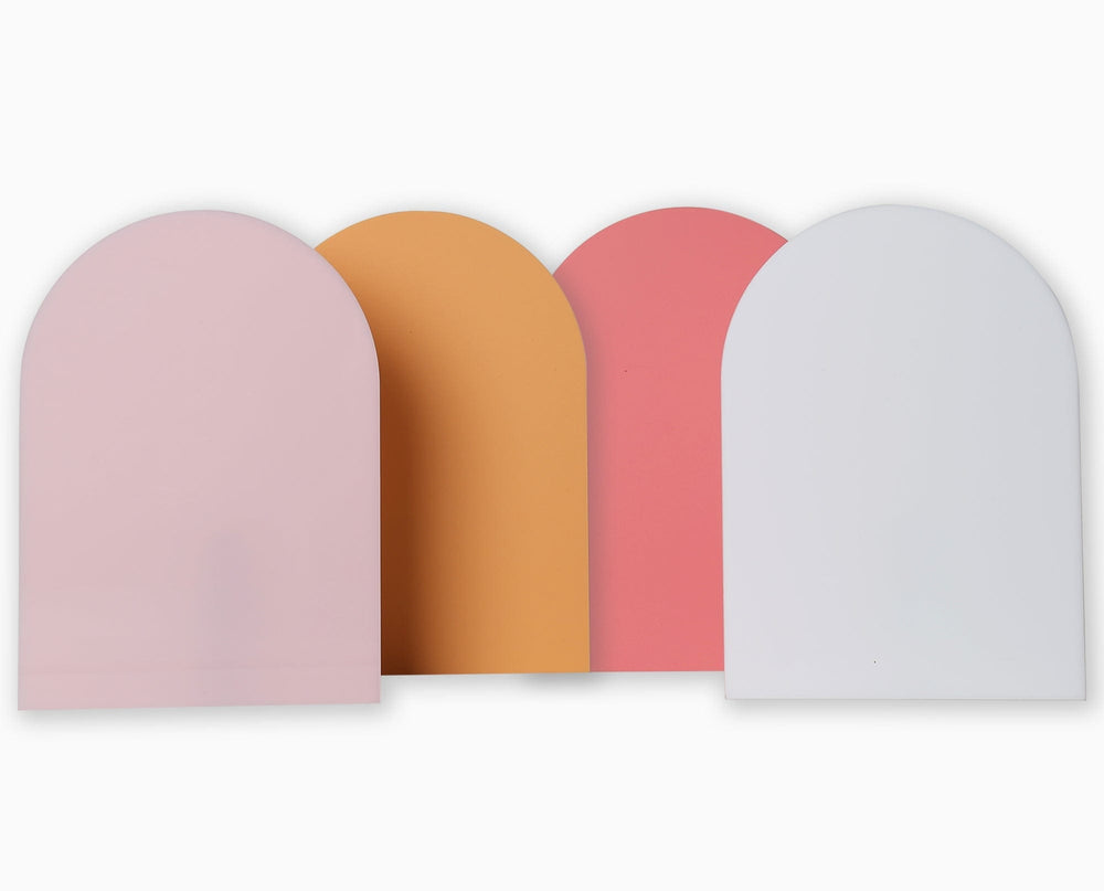 Large acrylic arch props for product photography - backdrop collective