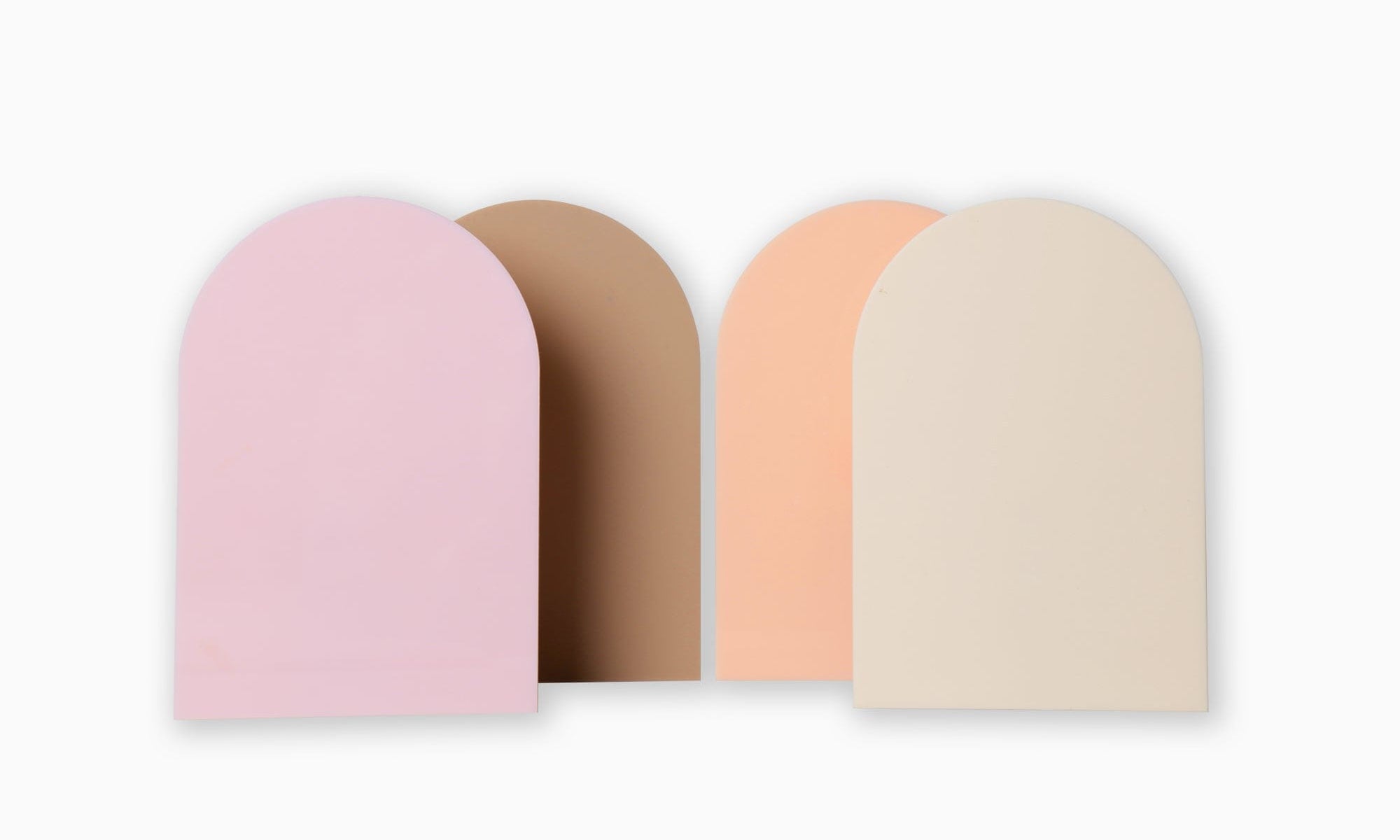 Medium acrylic arch props pastel colour - backdrop collective