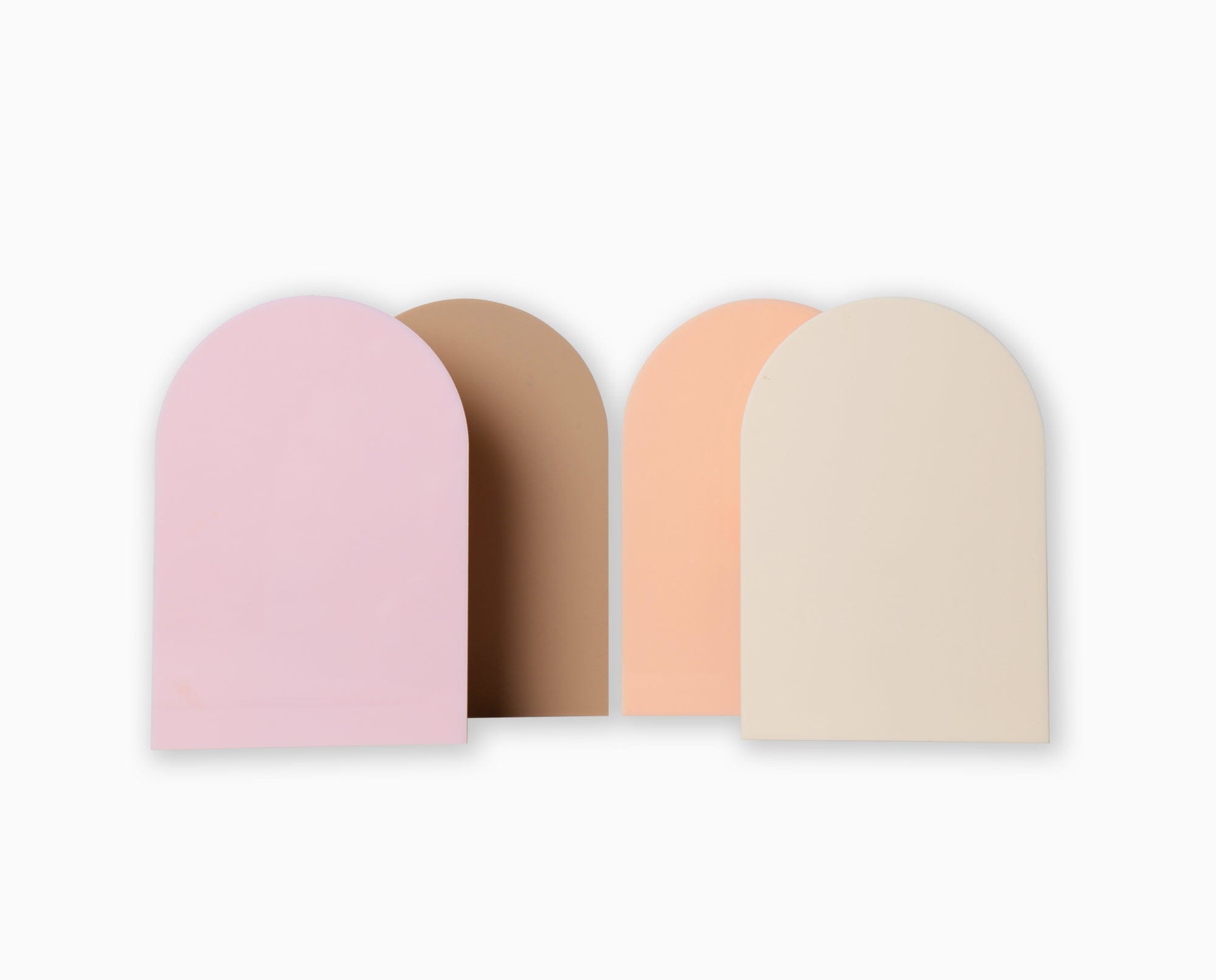 Medium acrylic arch props pastel colour - backdrop collective