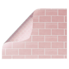 Pretty In Pink brick Tile Double-sided waterproof Backdrop - Backdrop Collective