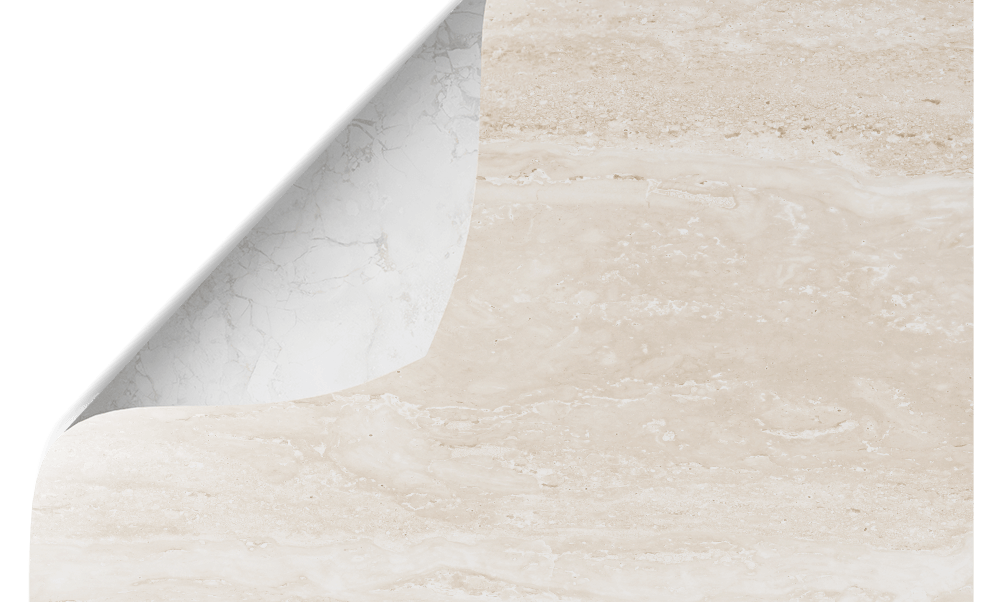 creamy travertine stone waterproof vinyl photography backdrop - backdrop collective australia