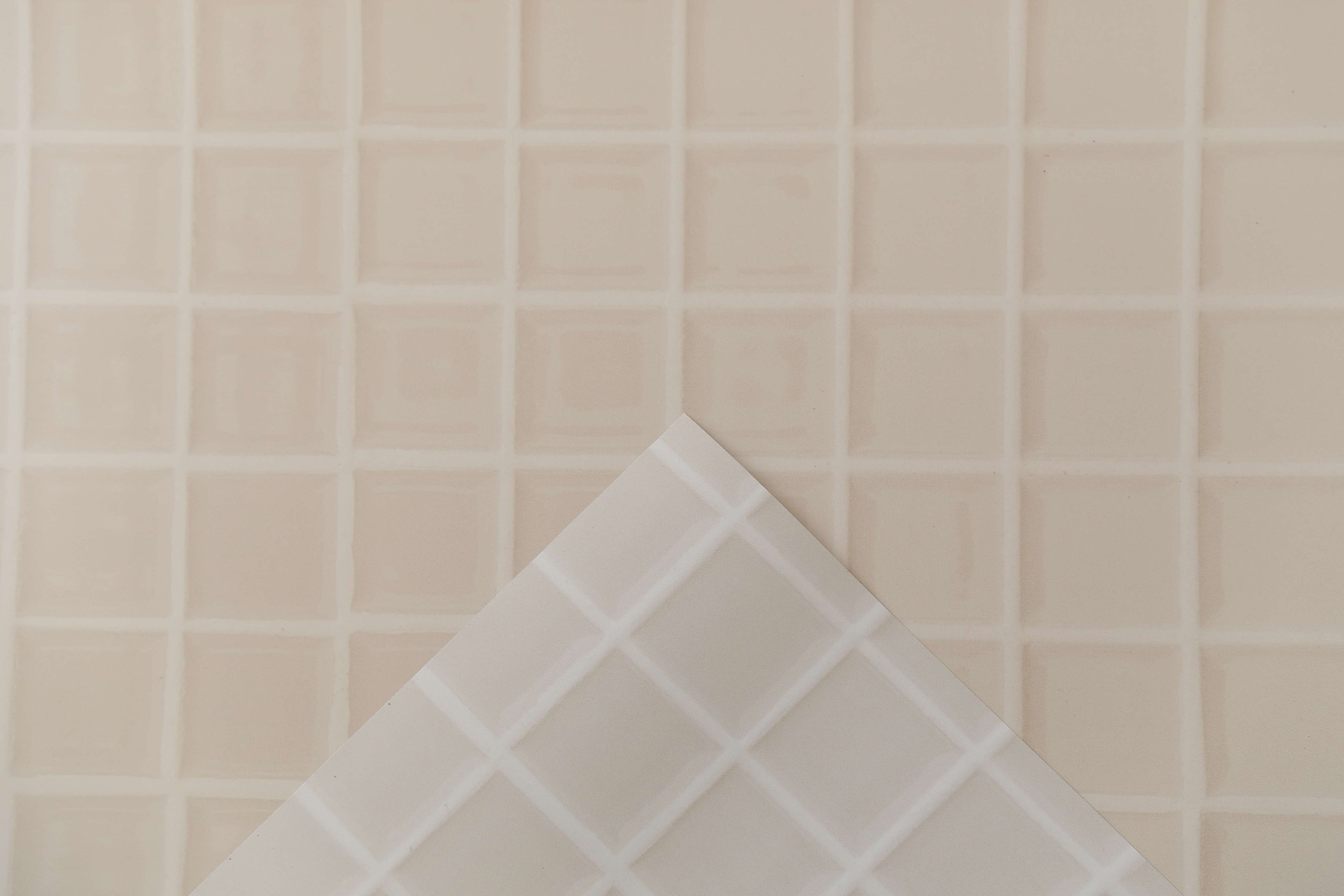 Beige Tile  | Double-sided Backdrop
