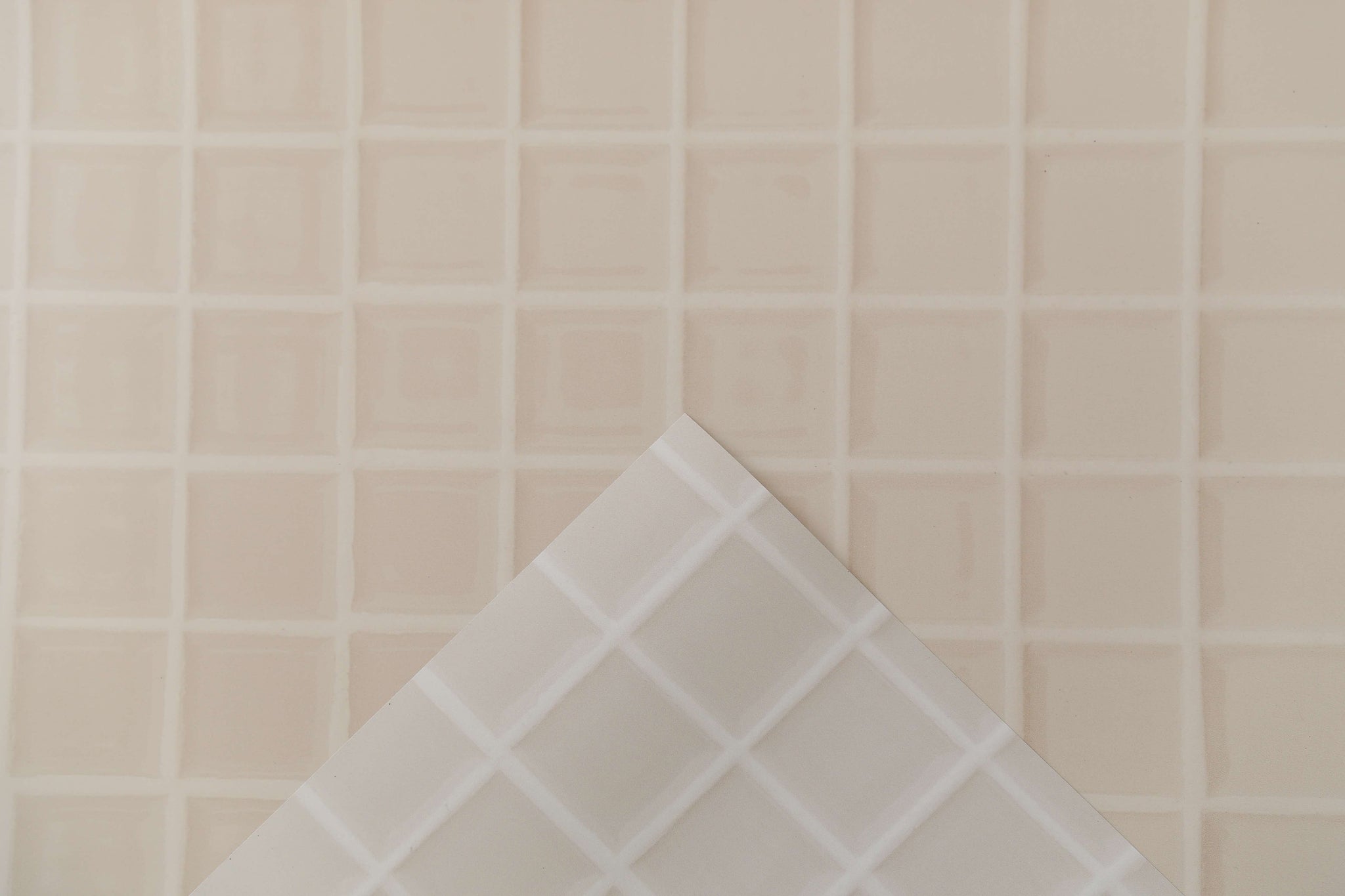 Beige Tile  | Double-sided Backdrop