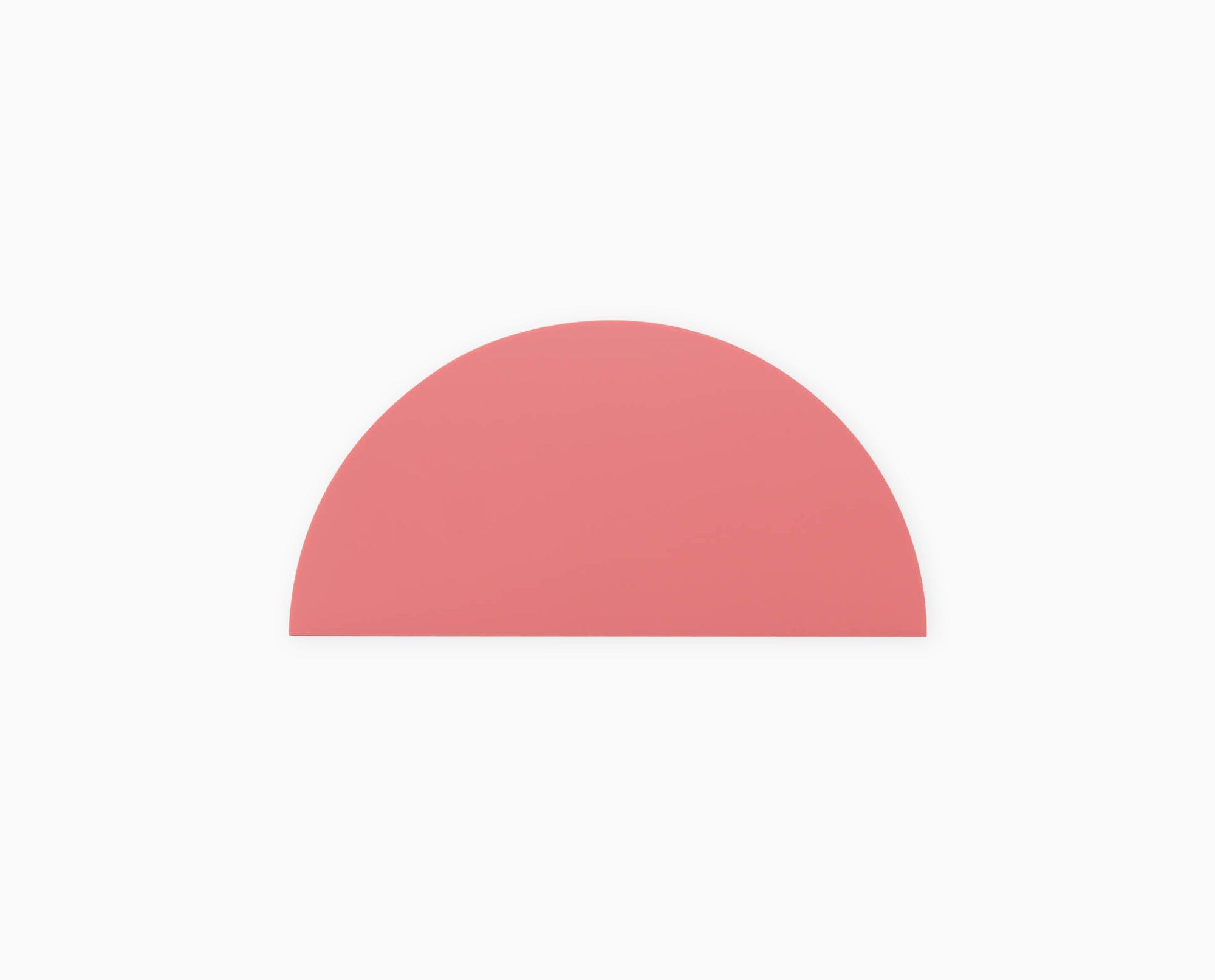 Large acrylic bright pink watermelon coloured semi circles 200mm - backdrop collective