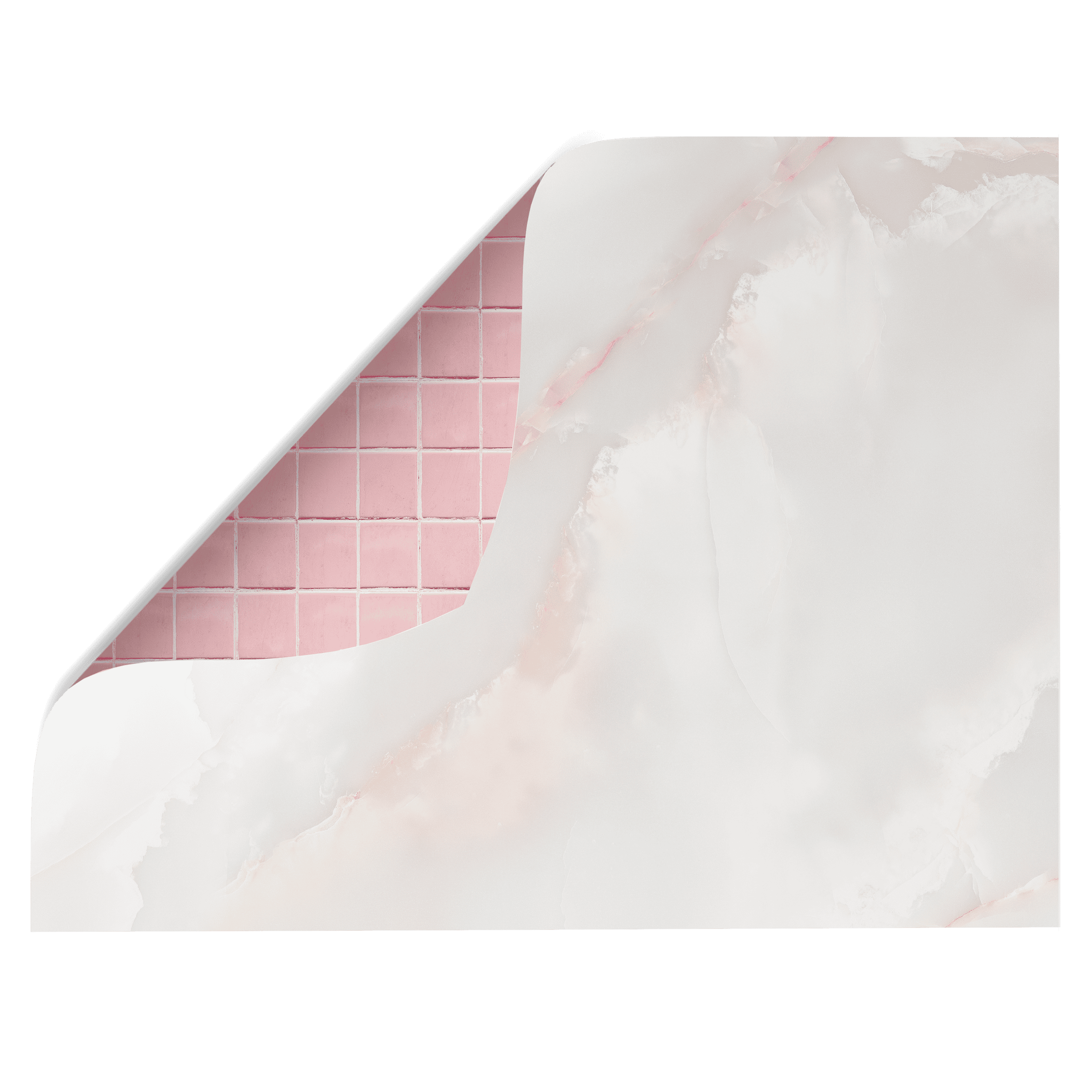 Pink quartz marble double-sided vinyl photography backdrop - backdrop collective australia