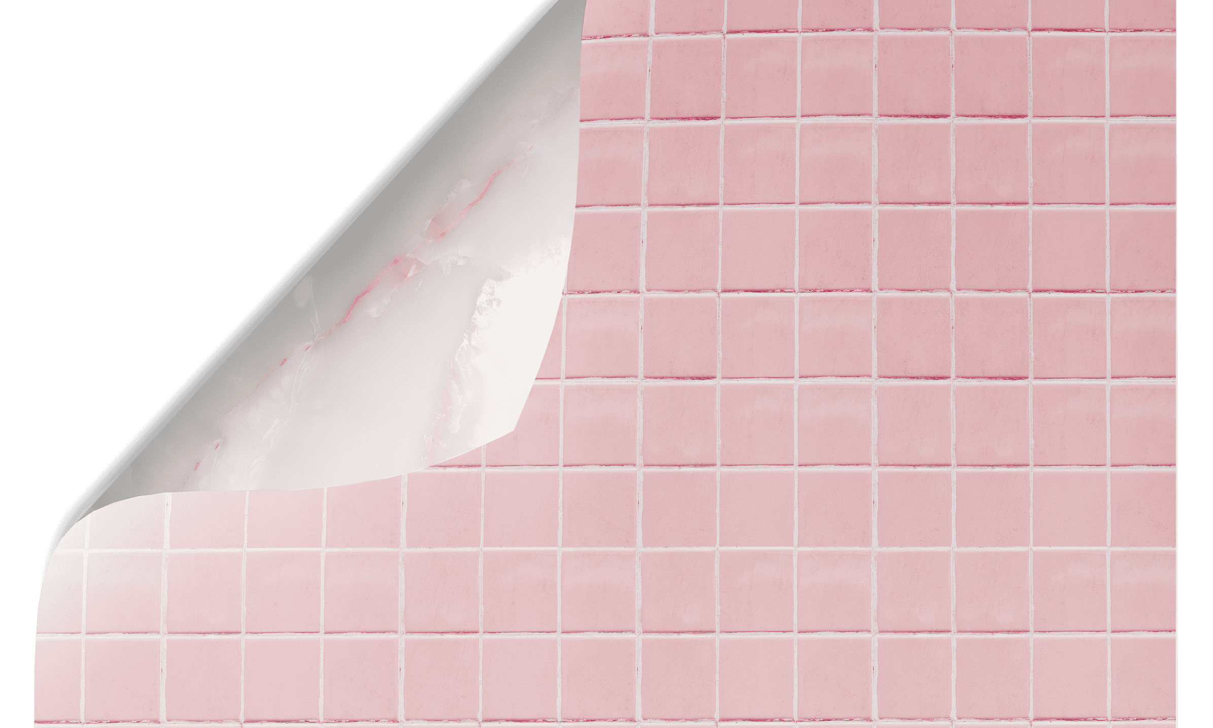 Pink tile and marble double-sided vinyl photography backdrop - backdrop collective australia