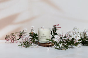 Beige shadow Photography vinyl backdrop for candle photography - Backdrop Collective Melbourne Australia