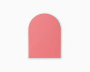 Large watermelon pink arch photography prop - backdrop collective