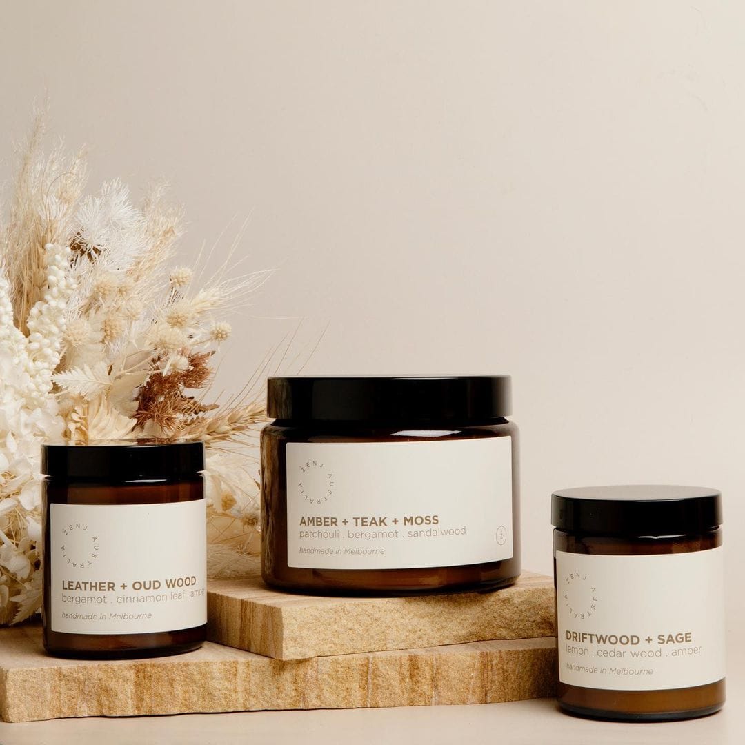 Melbourne made skincare products photographed with Tuscan natural sandstone stone photography prop - backdrop collective Australia
